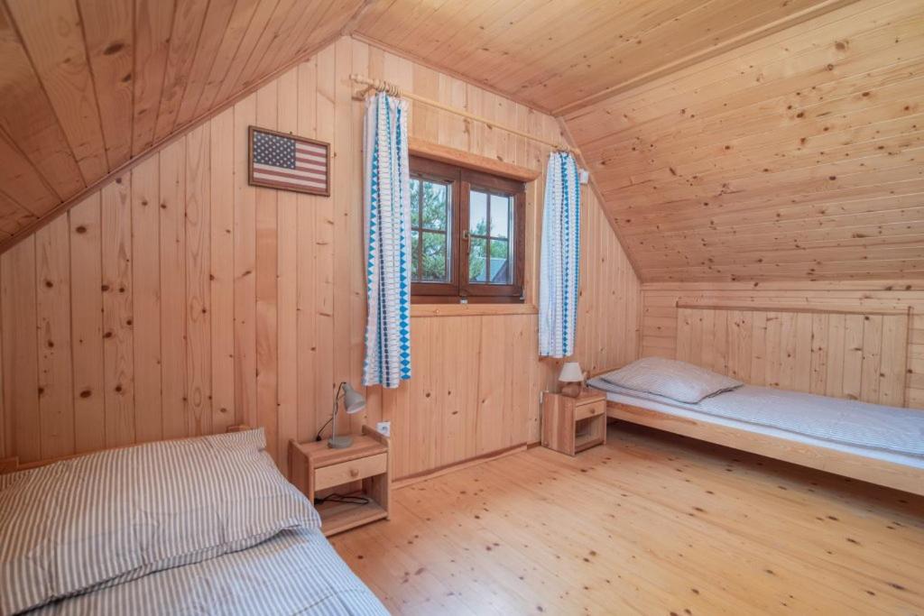 Domki Letniskowe Pod Brzoza Jastrzębia Góra Exteriör bild