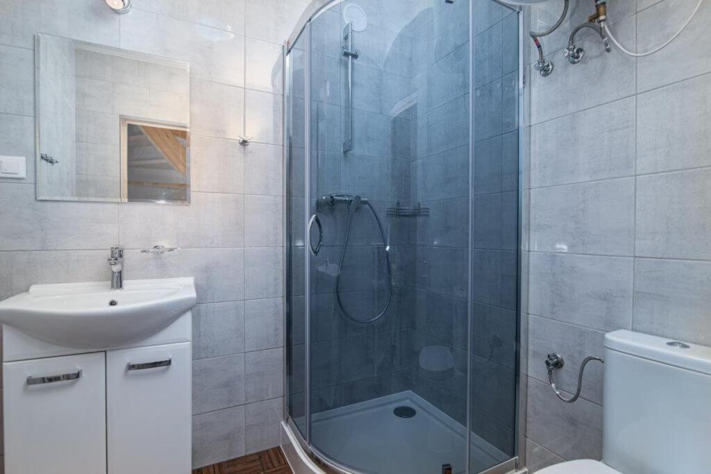 Domki Letniskowe Pod Brzoza Jastrzębia Góra Exteriör bild